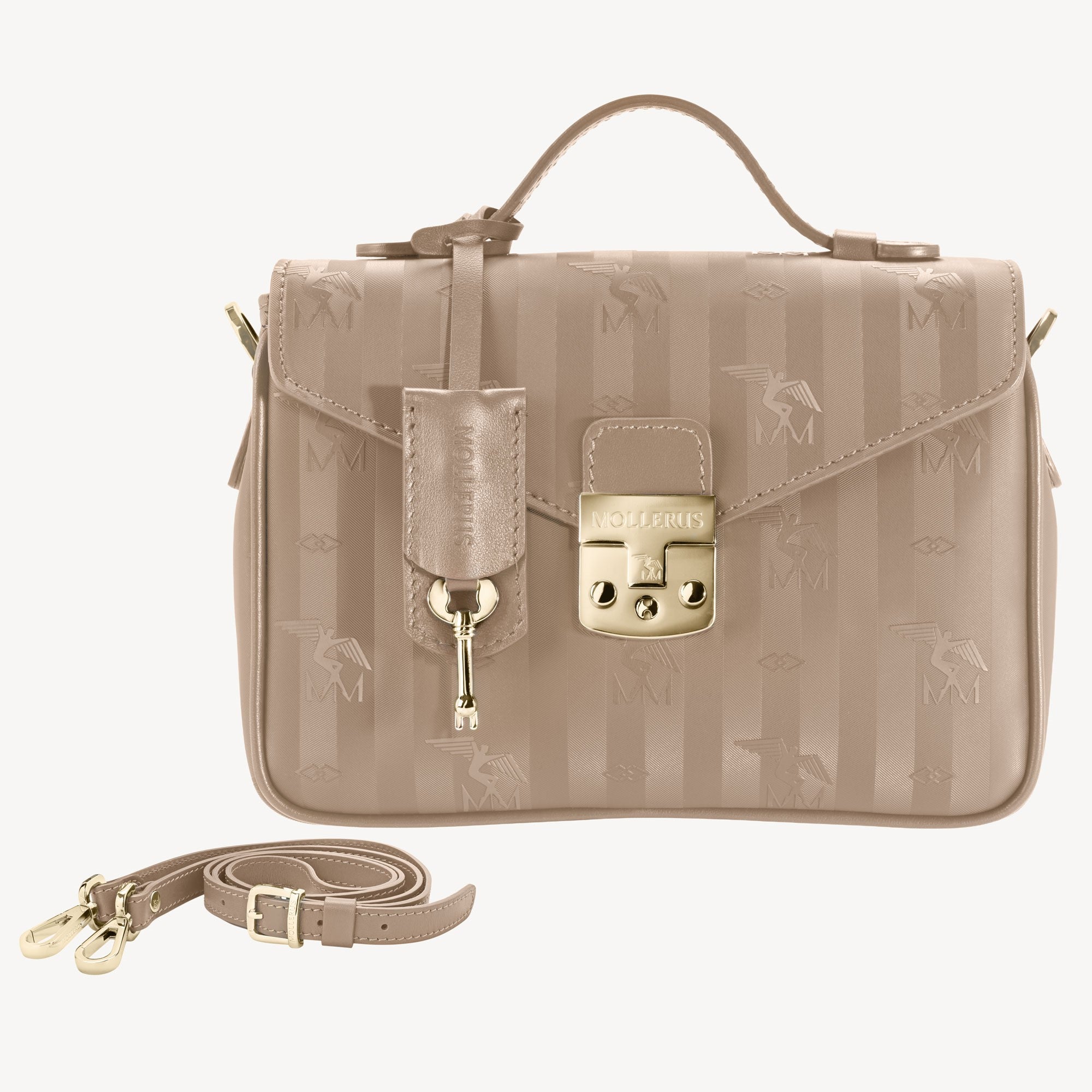 MEYRIN | Shoulder bag pearl white/silver