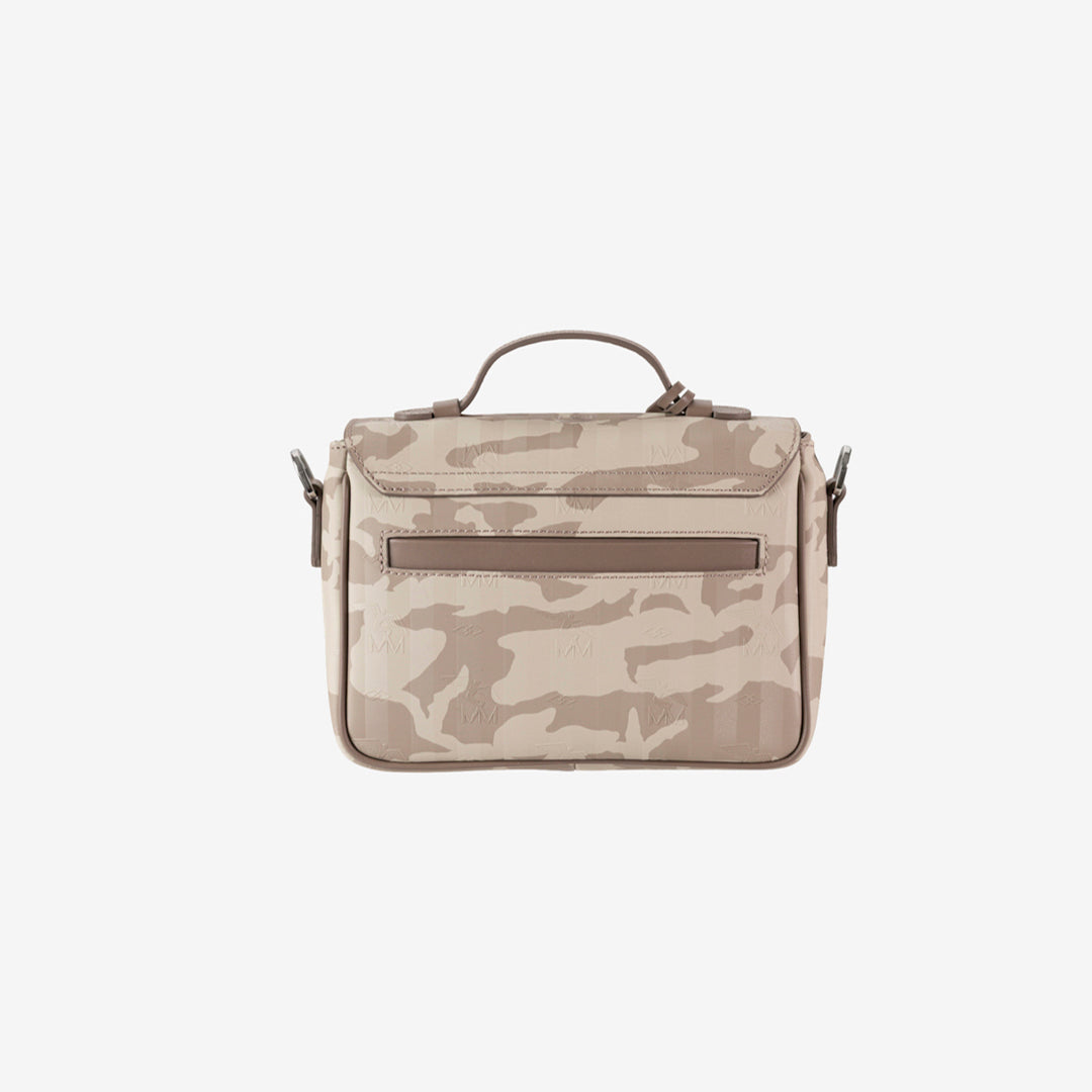 MEYRIN | Schultertasche camouflage beige/silber - HINTEN