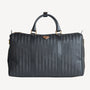 MADRID | Reisetasche classic schwarz/gold - frontal
