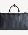 MADRID | Reisetasche classic schwarz/gold - von hinten
