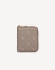 NIEDERHORN | Portemonnaie Pecarus taupe/rosè/silber - frontal
