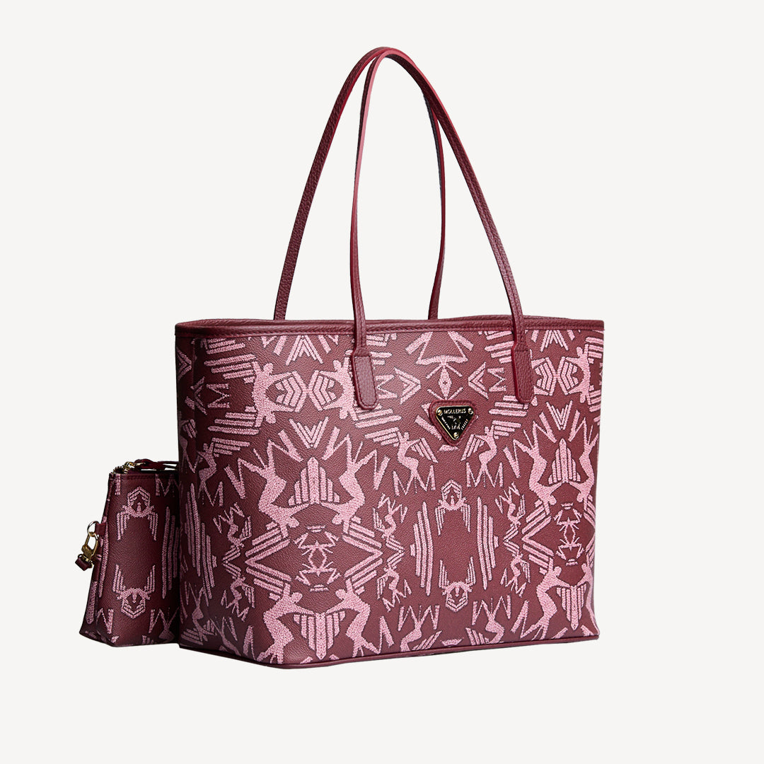 BERN | Shopper Maze bubble antique/gold- seitlich