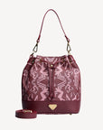 SION | Beuteltasche Maze bubble antique/gold - frontal