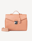 AVRY | Umhängetasche peach rosé/silber - front