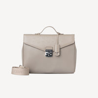 AVRY | Sac bandoulière marbre gris/argent