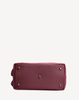 INDIAN SUMMER MINI | Shopper Velours antique rot/gold  - von unten