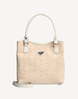 INDIAN SUMMER MINI | Shopper Velours vanilla beige/silber - frontal