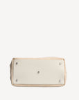 INDIAN SUMMER MINI | Shopper Velours vanilla beige/silber - von unten