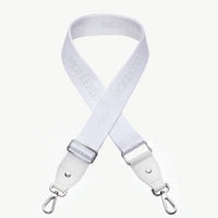 ALADDIN | Schulterriemen snow weiss/silber