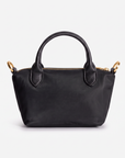 VALS | Umhängetasche Nylon classic schwarz/gold - von hinten