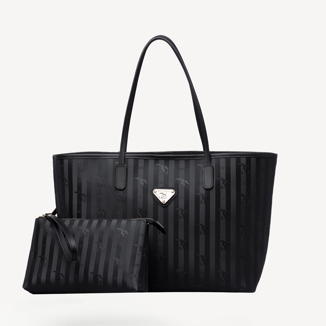 BERN | Shopper classic schwarz/gold - frontal