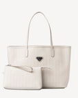 BERN | Shopper pearl weiss/silber - frontal
