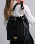 SION | Beuteltasche classic schwarz/gold