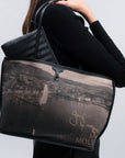 GENÈVE | Sac cabas City Classic, noir/doré