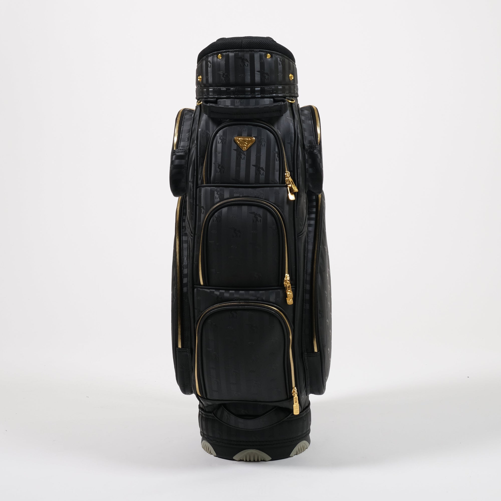 EAGLE | Golfbag schwarz/gold - frontal