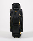 EAGLE | Golfbag schwarz/gold - frontal
