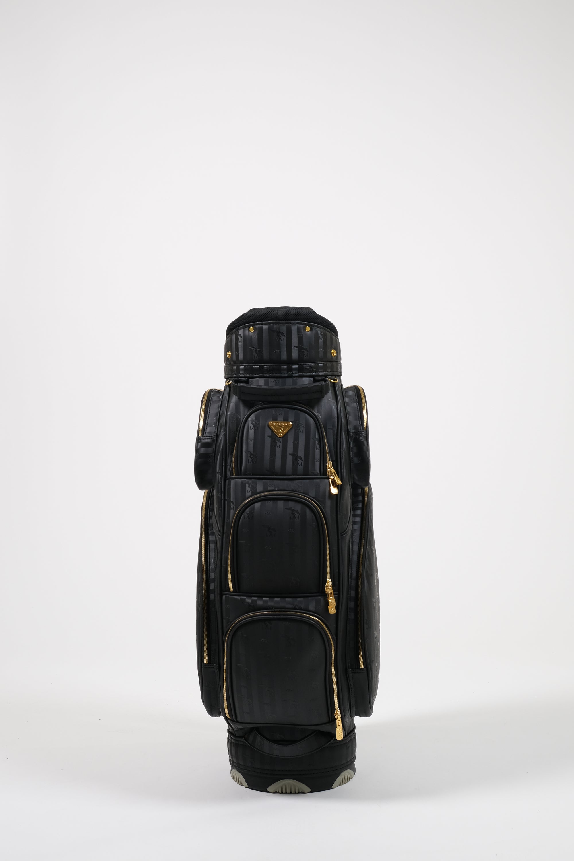 EAGLE | Golfbag schwarz/gold - frontal