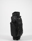 EAGLE | Golfbag schwarz/silber - seitlich