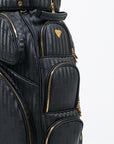 EAGLE | Golfbag schwarz/gold - closeup