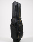 EAGLE | Golfbag schwarz/gold - seitlich