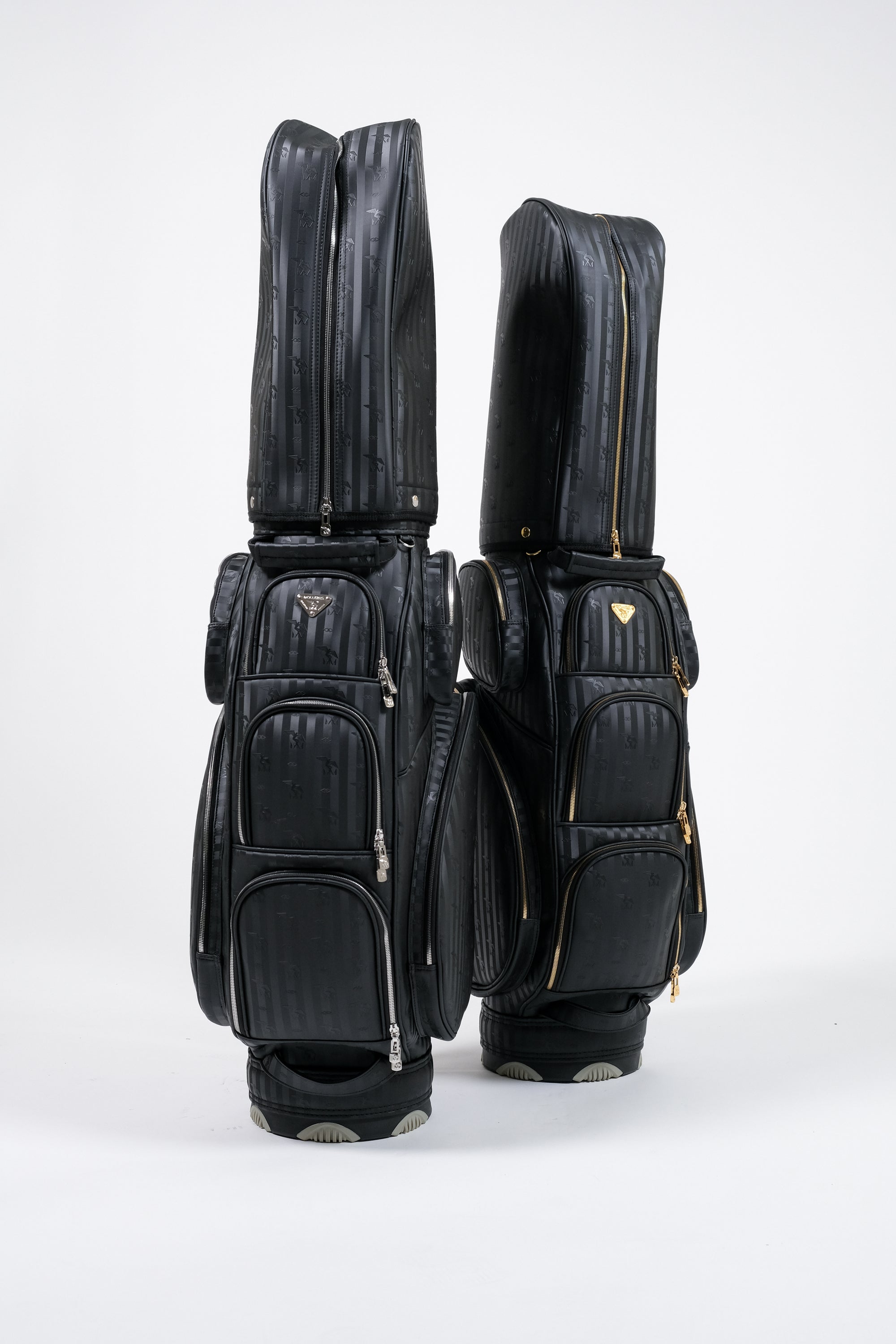 EAGLE | Golfbag schwarz/gold - beide