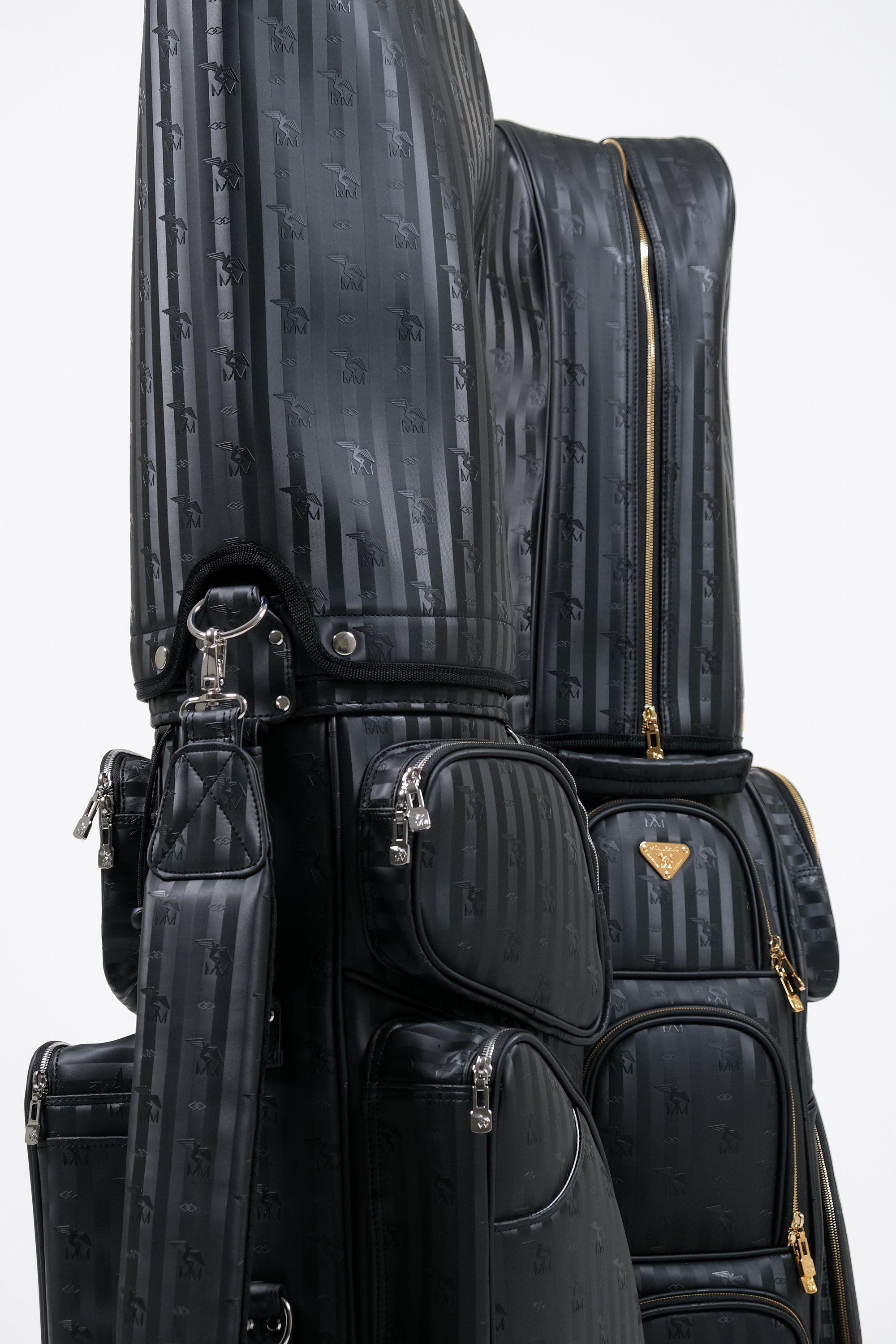 EAGLE | Golfbag schwarz/silber - beide