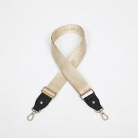 ALADDIN | Schulterriemen vanille beige/schwarz/silber