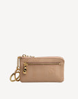 AUBRIG | Portemonnaie cappuccino beige/gold - von hinten