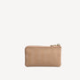 AUBRIG | Portafoglio cappuccino beige/oro - frontale