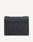 FEY | Umhängetasche classic schwarz/silber - von hinten
