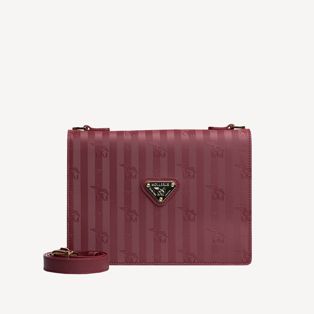 WIL | Shoulder bag antique red/gold