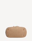 NIESEN | Beuteltasche cappuccino/gold - von unten
