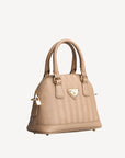 OETWIL | Handtasche classic cappuccino/gold - seitlich
