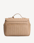 MARLY | Umhängetasche cappuccino/gold - von hinten