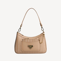 CASTIEL | Shoulder bag cappuccino beige/gold