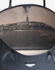 BERN | Shopper city classic schwarz/gold - INNEN