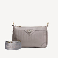 FLUMS | Crossover taupe grey/gold