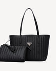 GENF | Shopper classic schwarz/gold  frontal