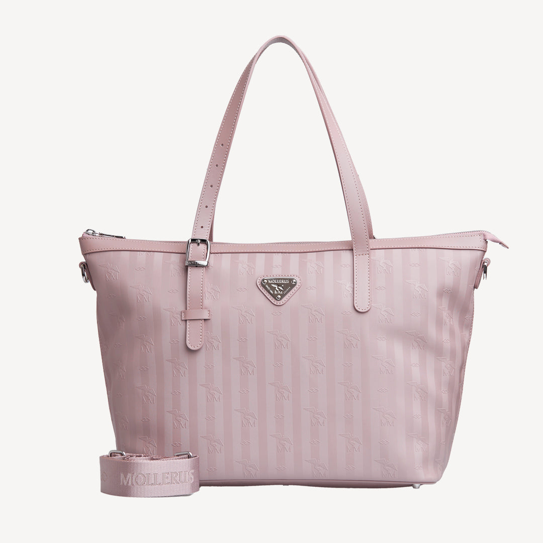 GISWIL | Businesstasche soft rosé/gold - frontal