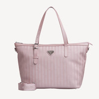GISWIL | Shopper avec fermeture éclair soft rose/or