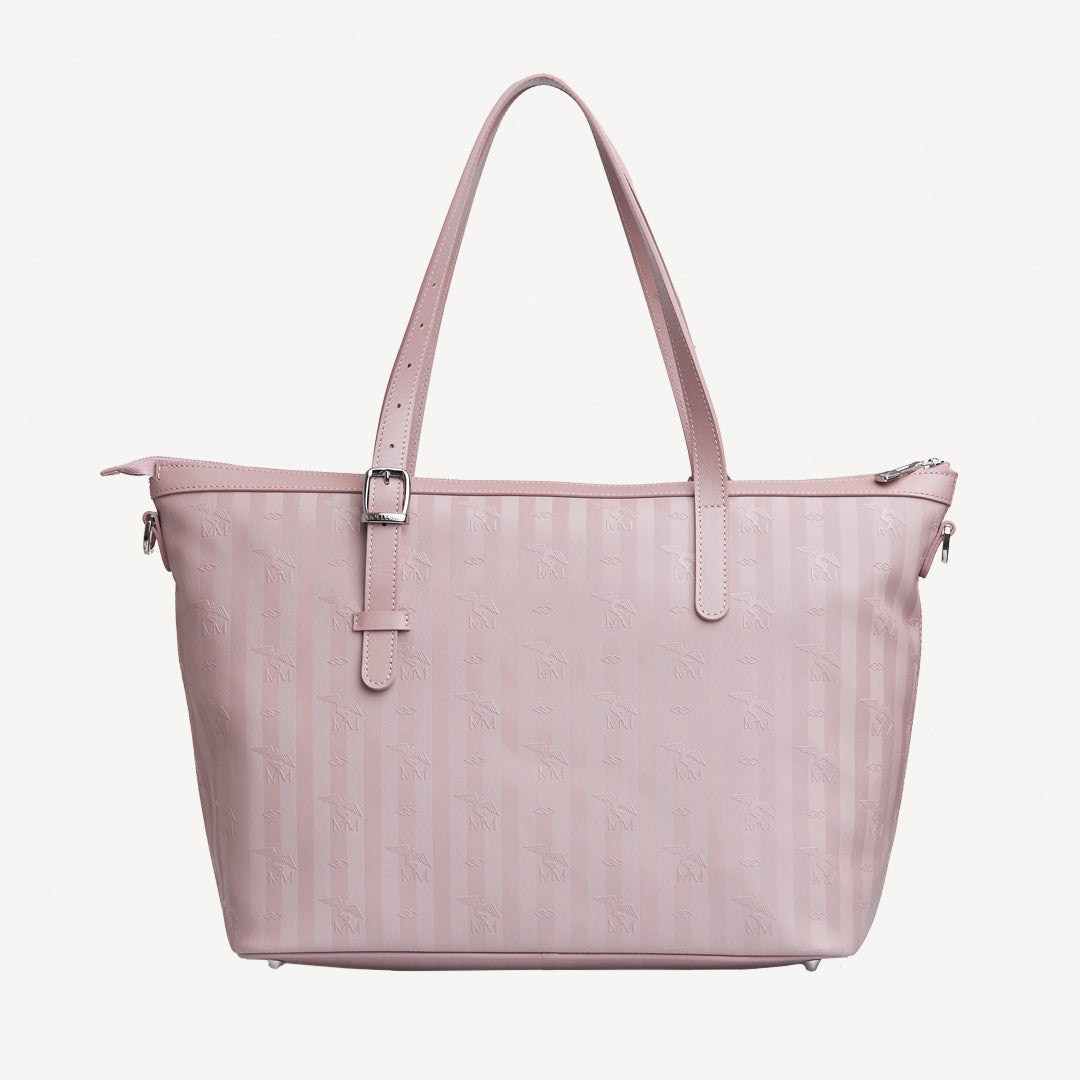 GISWIL | Businesstasche soft rosé/gold - Rückseite