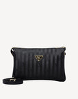 GLAND | Umhängetasche classic schwarz/gold - frontal