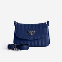 PIZY | Shoulder bag deep blue/silver