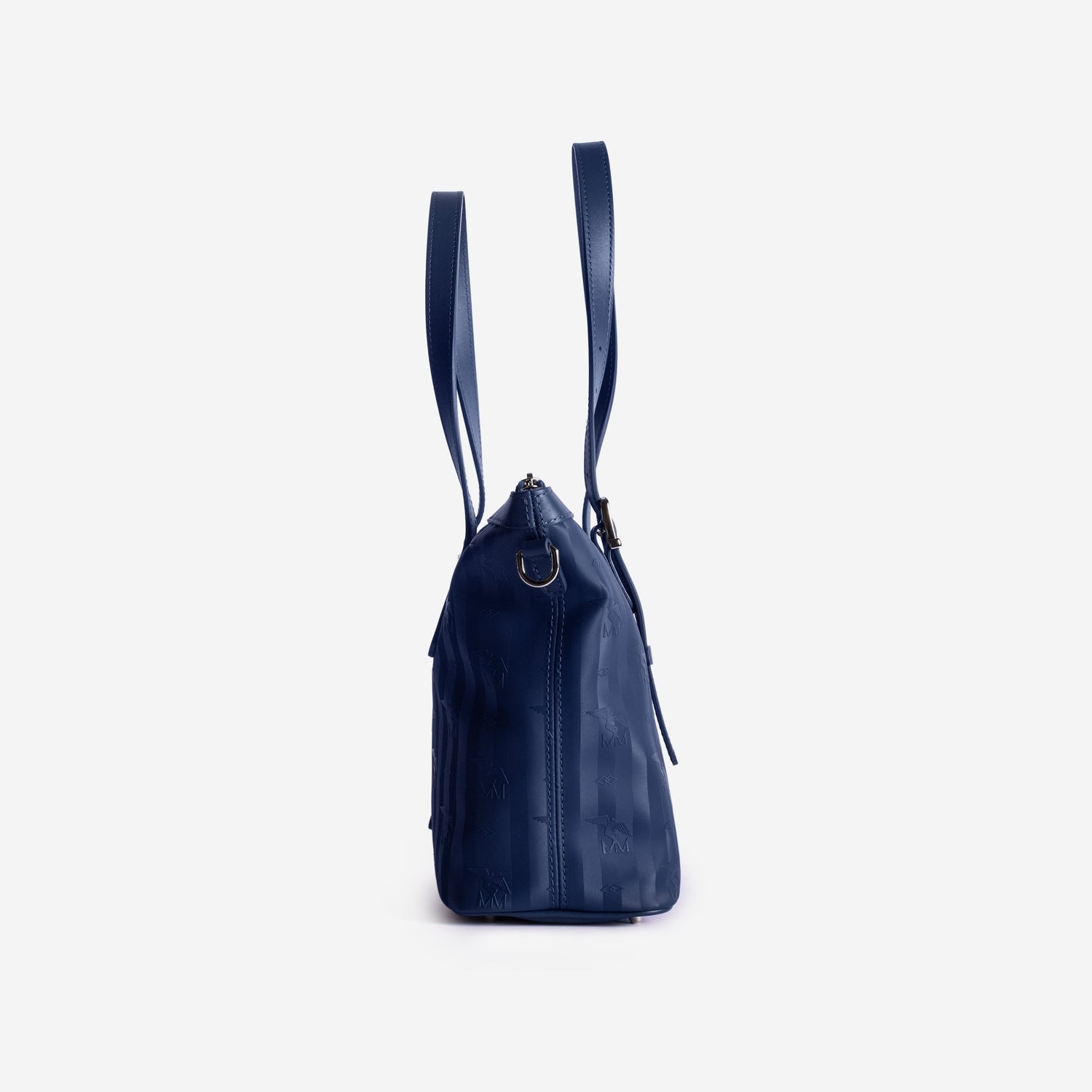 VALLON | Shopper deep blau/silber - on body