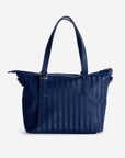 VALLON | Shopper deep blau/silber - von hinten