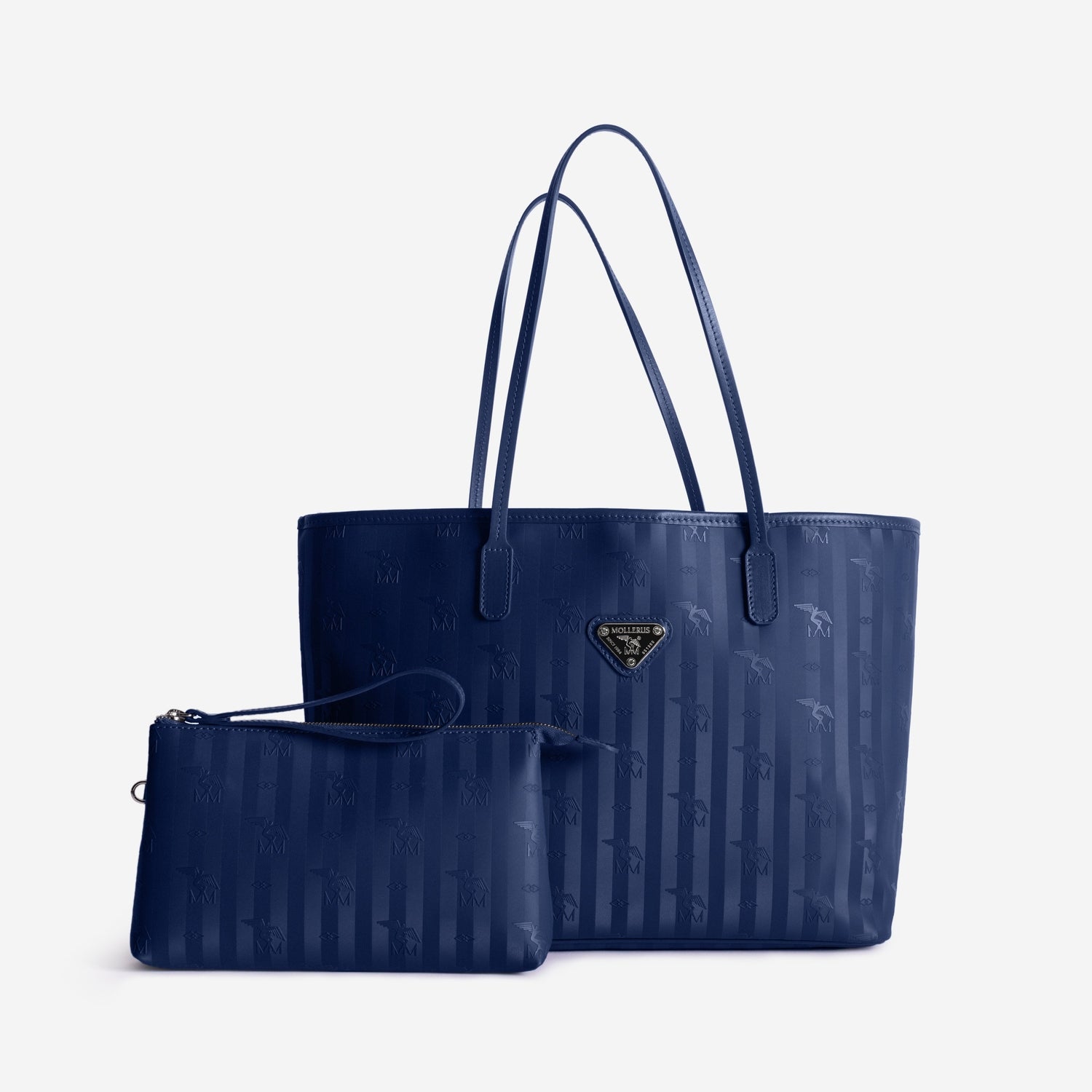BERN | Shopper deep blau/silber - frontal