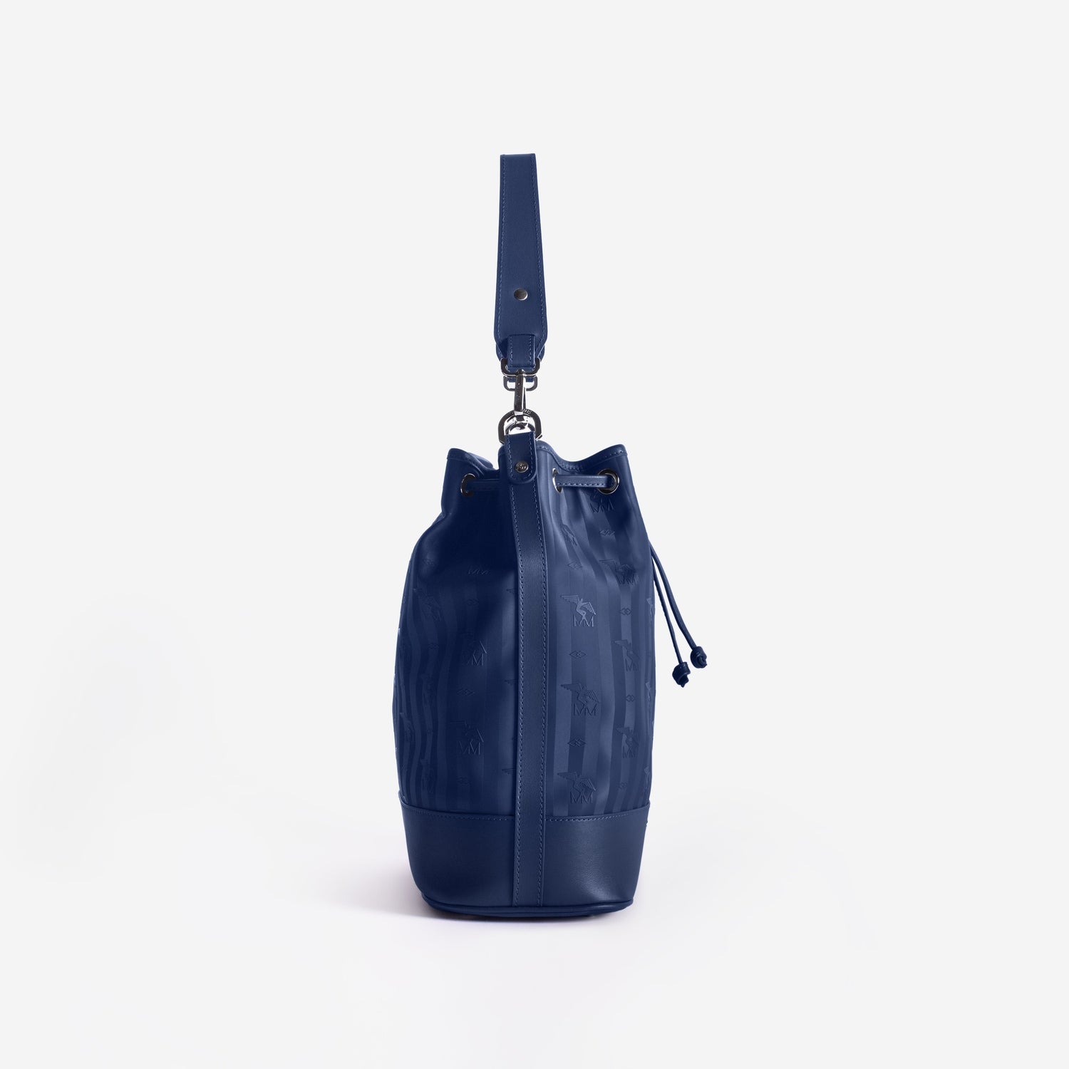 NIESEN | Beuteltasche deep blau/silber - detailbild