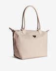 INTERLAKEN | Shopper Nylon pearl weiss/silber - leicht seitlich