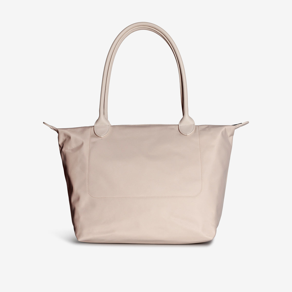 INTERLAKEN | Shopper Nylon pearl weiss/silber - von hinten