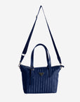 VALLON | Shopper deep blau/silber - riemenverlängerung